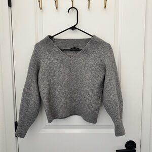 Banana Republic Wool Blend V-Neck Sweater